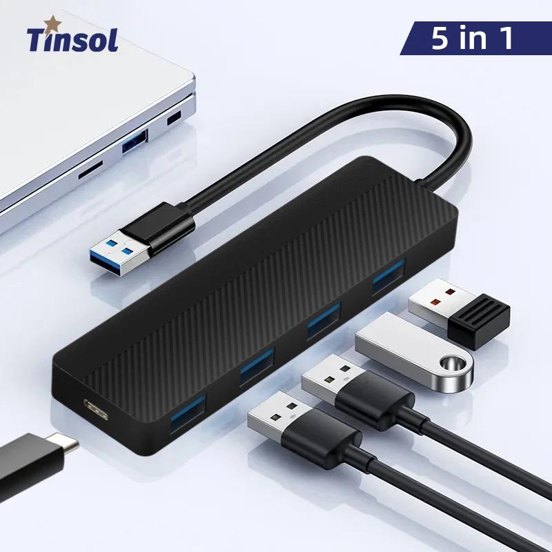 Tinsol ̴ USB A Ÿ C  5 Ʈ , USB 3.1 Ƽ ø, ŷ ̼, ʽ ʰ, ǻ Ʈ PC